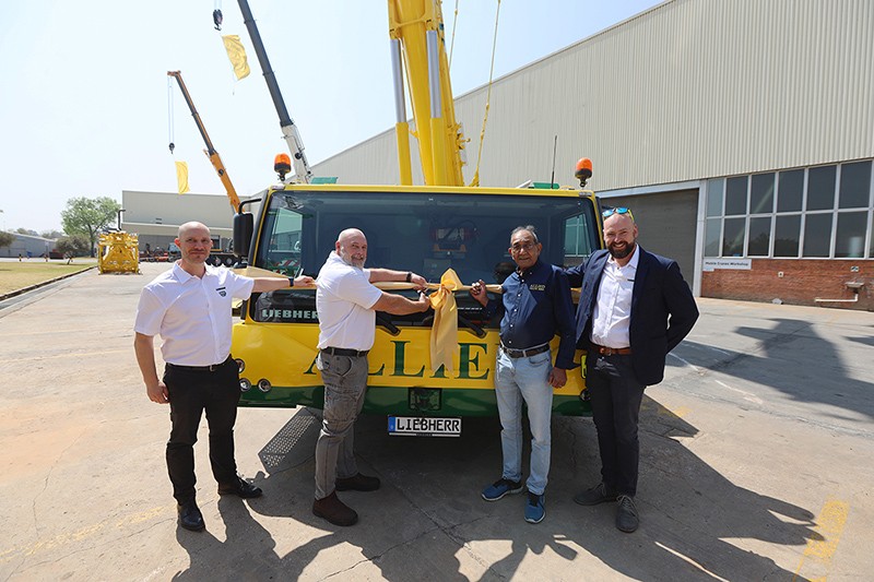 Allied Crane Hire takes delivery of first Liebherr LTM 1650-8.1