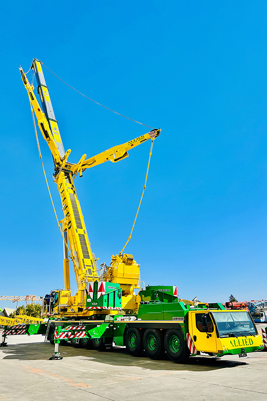 Allied Crane Hire takes delivery of first Liebherr LTM 1650-8.1