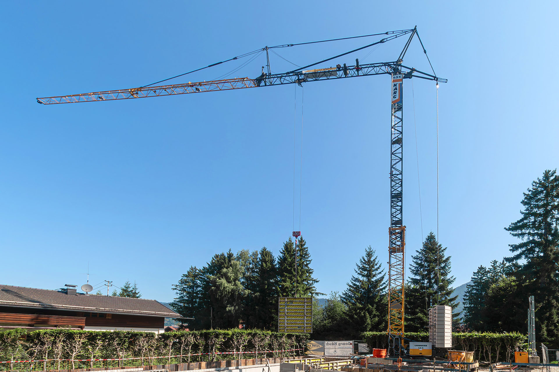New Liebherr 43 K impresses in single-family home project at Lake Tegernsee