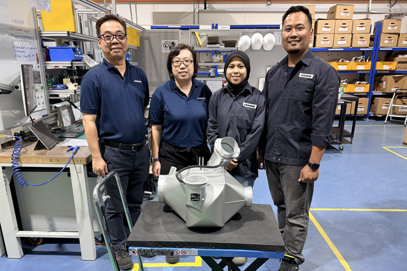 Liebherr-Singapore completes the 5,000th in-house repair of heat transfer equipment
