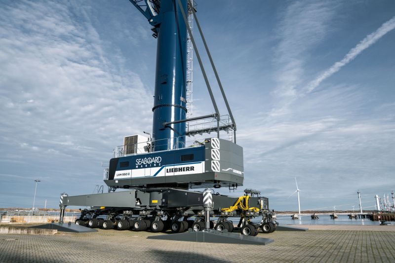 Seaboard Marine invests in electric LHM 550s for U.S. trade hubs