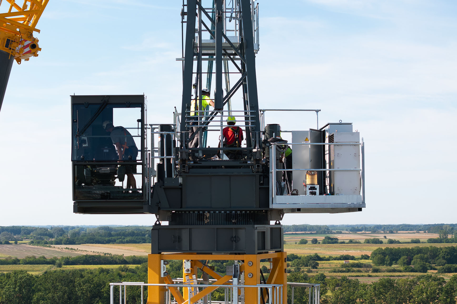 Liebherr cranes enhance material handling efficiency at Viastein in Hungary