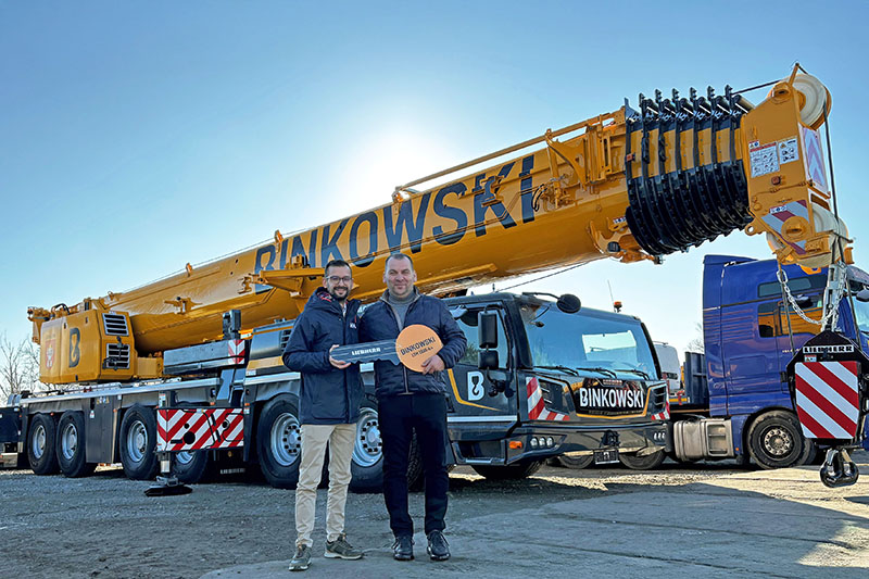 25 years Binkowski: New LTM 1300-6.4 added to the fleet