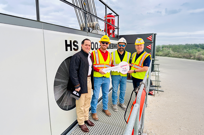 Liebherr delivers Ryan Mining Inc. its first HS 8300.2 dragline