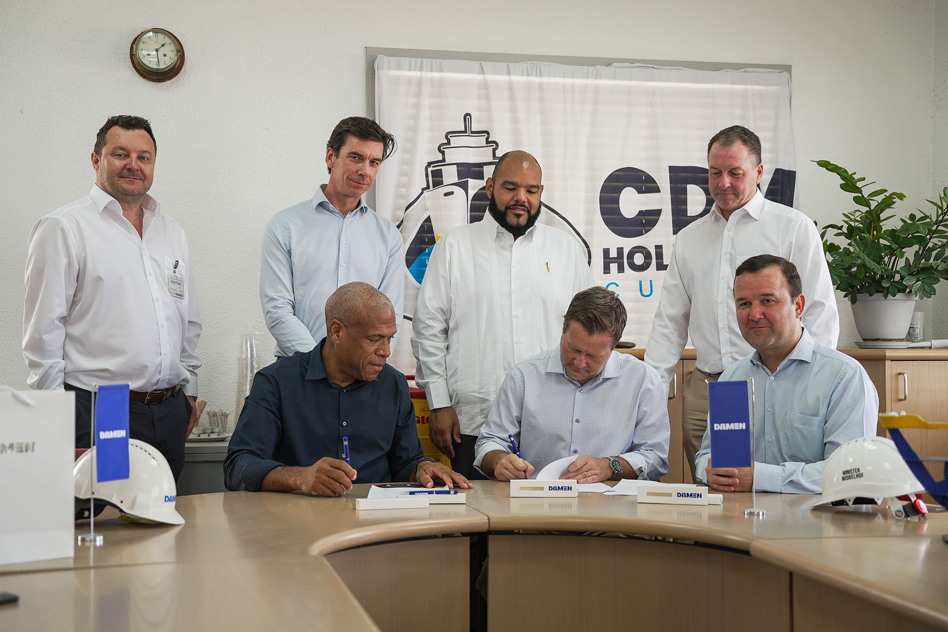 Liebherr cranes will help modernize infrastructure in Damen Shiprepair Curaçao