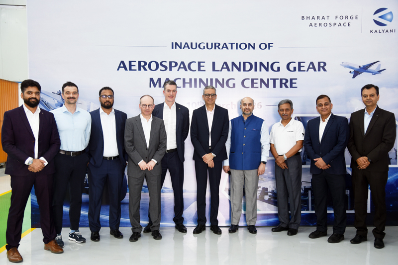 Bharat Forge and Liebherr-Aerospace launch advanced landing gear machining facility in Pune