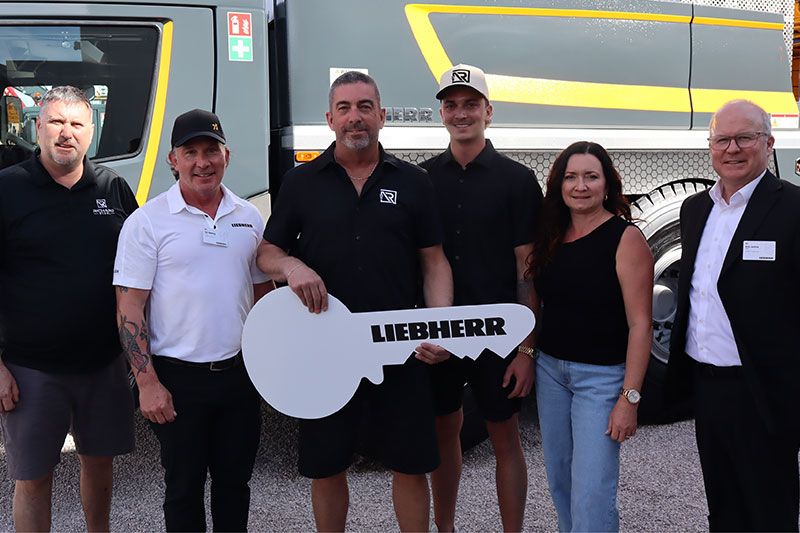 Liebherr-Canada Ltd. announces sale of LTM 1300-6.4 to Richard Steel