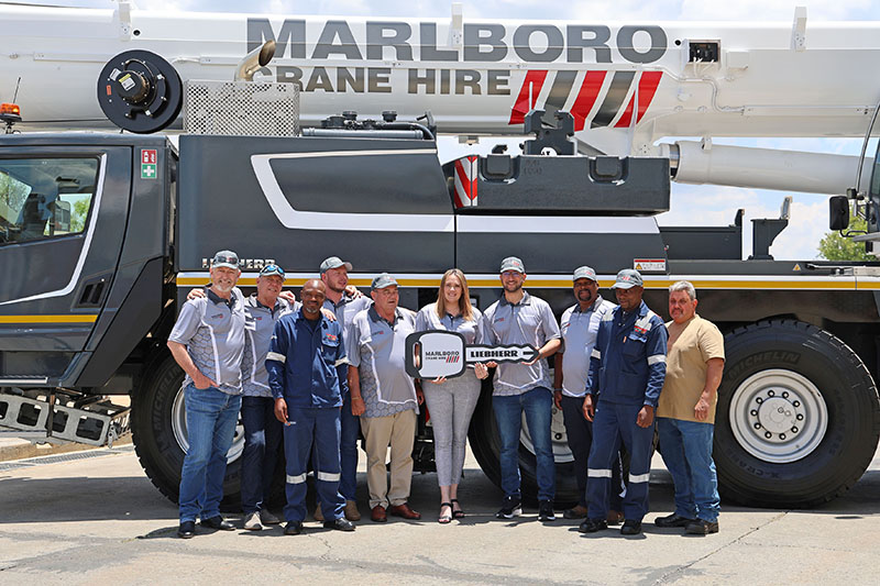 First Liebherr mobile cranes with LICCON3 delivered to South Africa