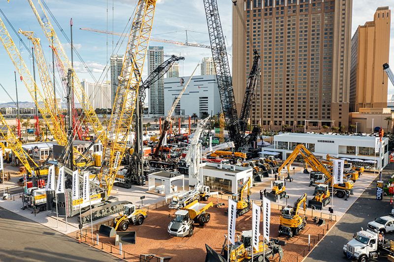 Liebherr brings 'Hands on the future' to Conexpo