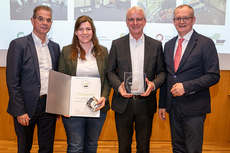 Liebherr Nenzing erhält Auszeichnung für Gesundheitsförderung
