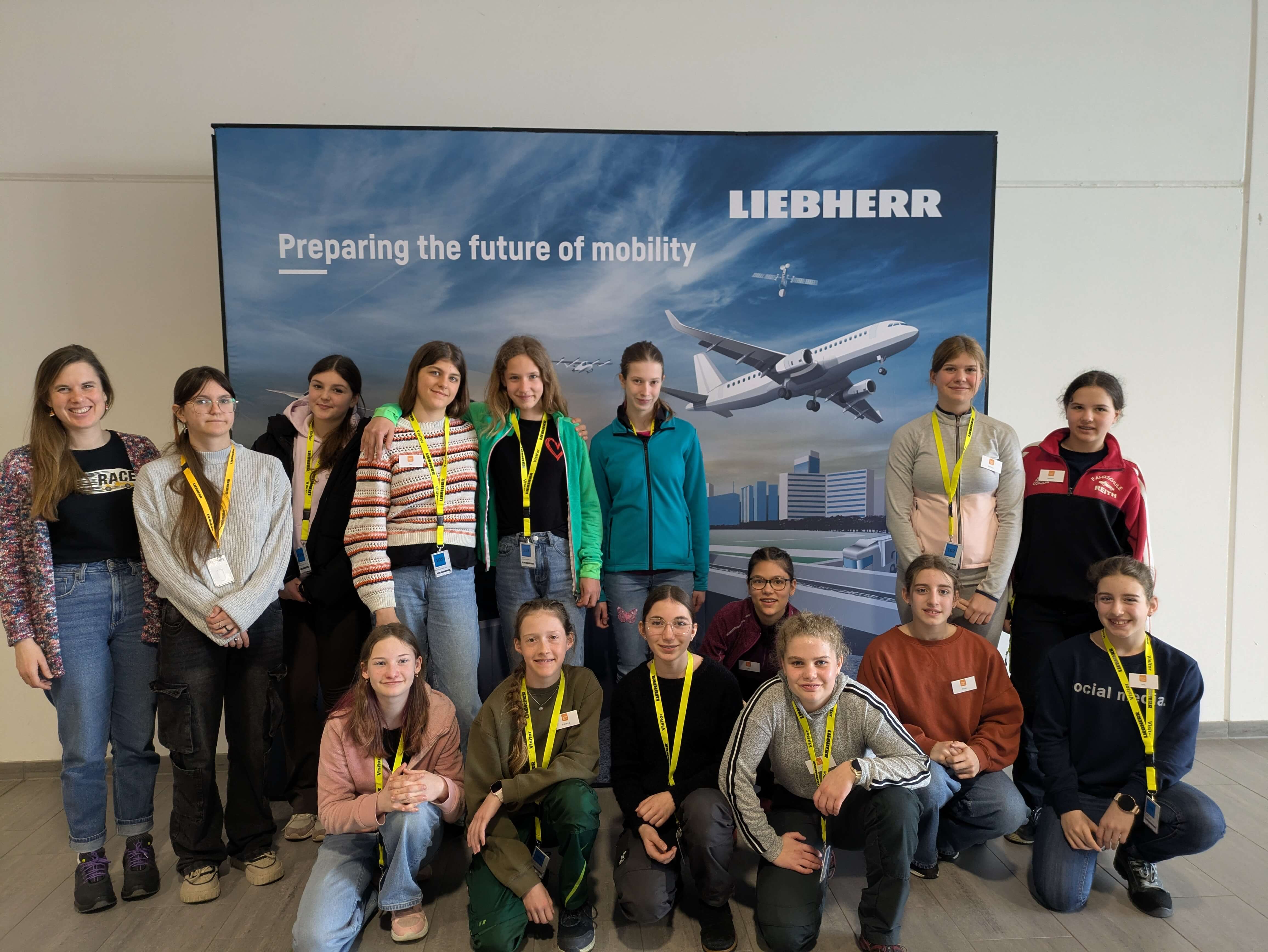 Mehr als nur Zuschauen – Girls’Day bei Liebherr
