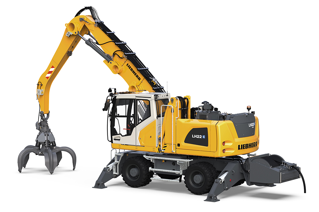 Weltpremiere auf der IFAT: Umschlagmaschinen der neuen Generation 8