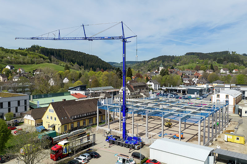 “Unrivalled counterweight solution”: New Liebherr MK120-5.1E mobile construction crane proves its worth at MSG