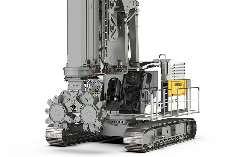Liebherr expands its portfolio for soil mixing applications: mixing cutter LMC 80