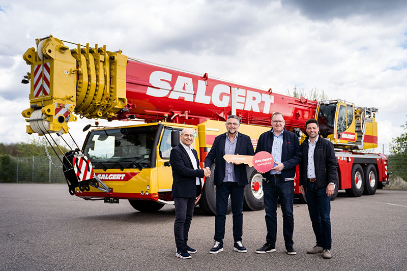 Moving up a class: Salgert expands its fleet with an LTM 1400-6.1
