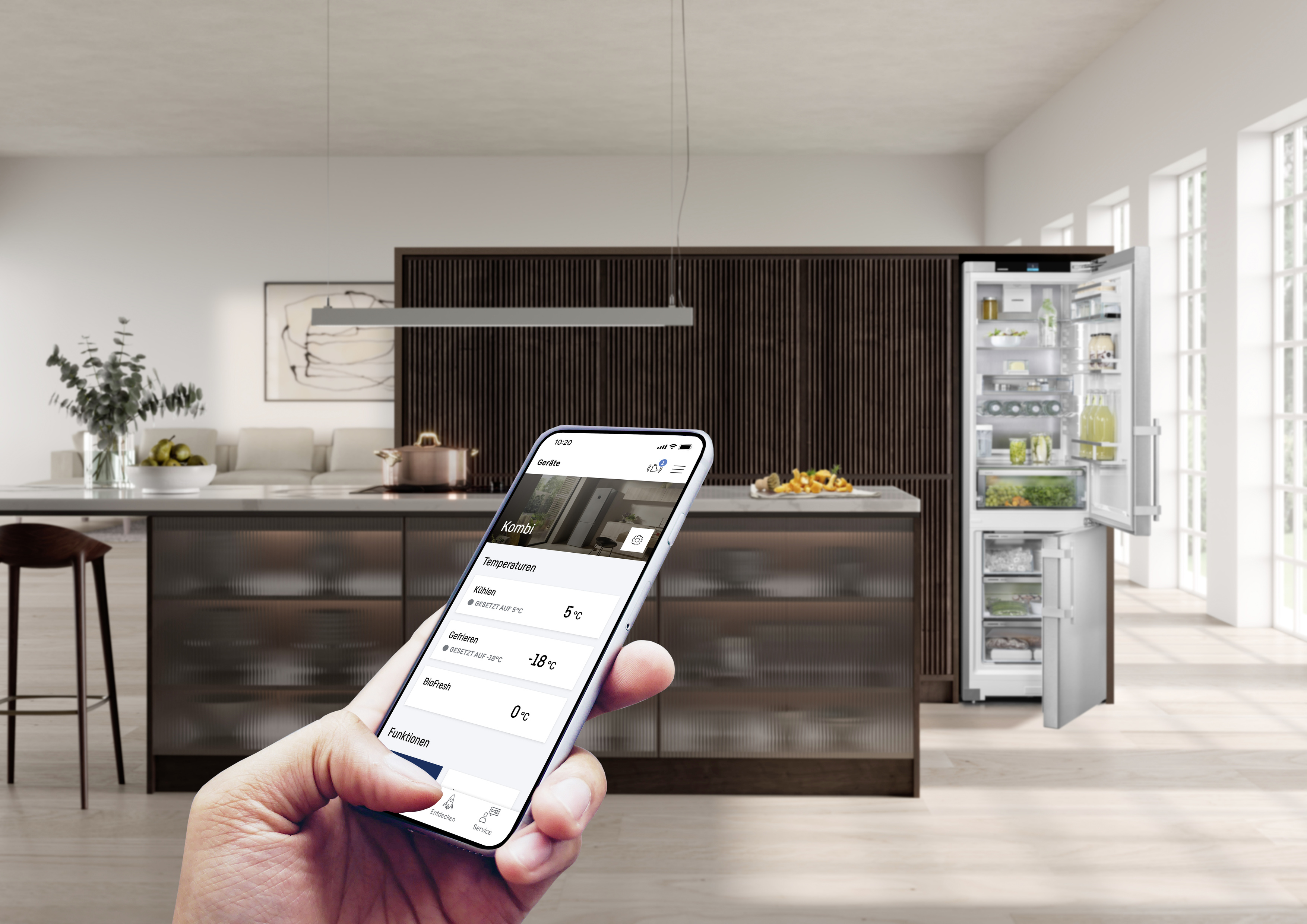 Kühlen und Gefrieren mit Komfort: Update für SmartDevice