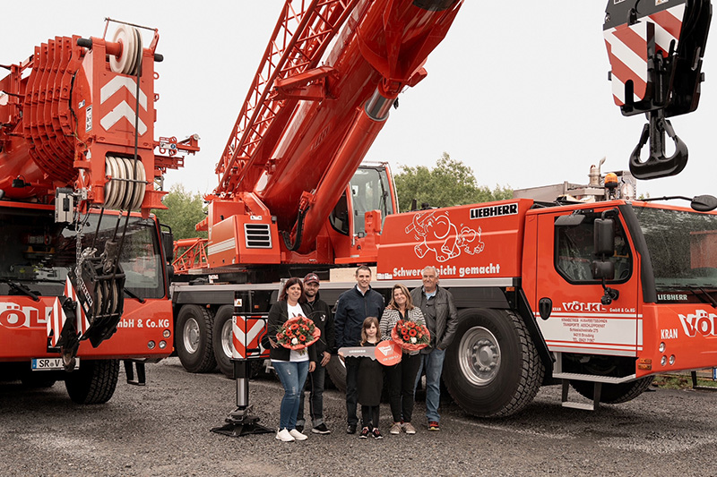 Twins in the fleet: Völkl opts for the Liebherr LTM 1150-5.3 mobile crane