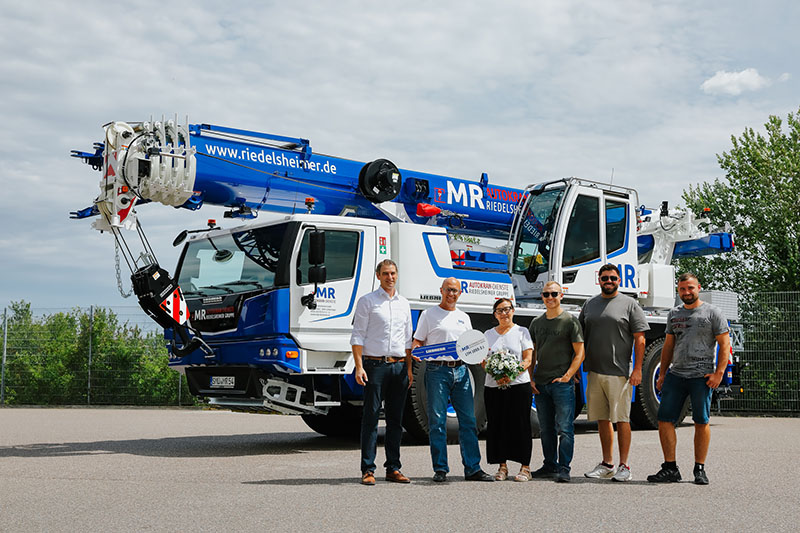 Riedelsheimer übernimmt Liebherr-Mobilkran LTM 1055.3.3