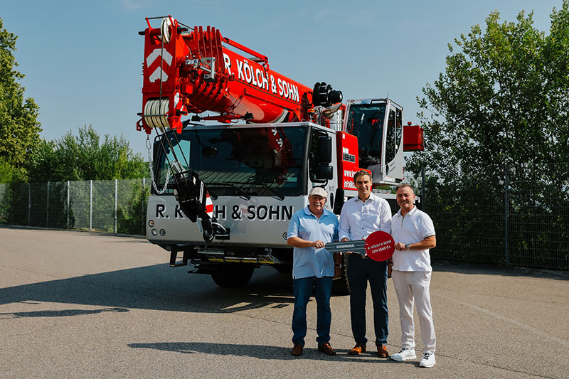 New 60-tonne mobile crane: Kölch puts its full trust in Liebherr