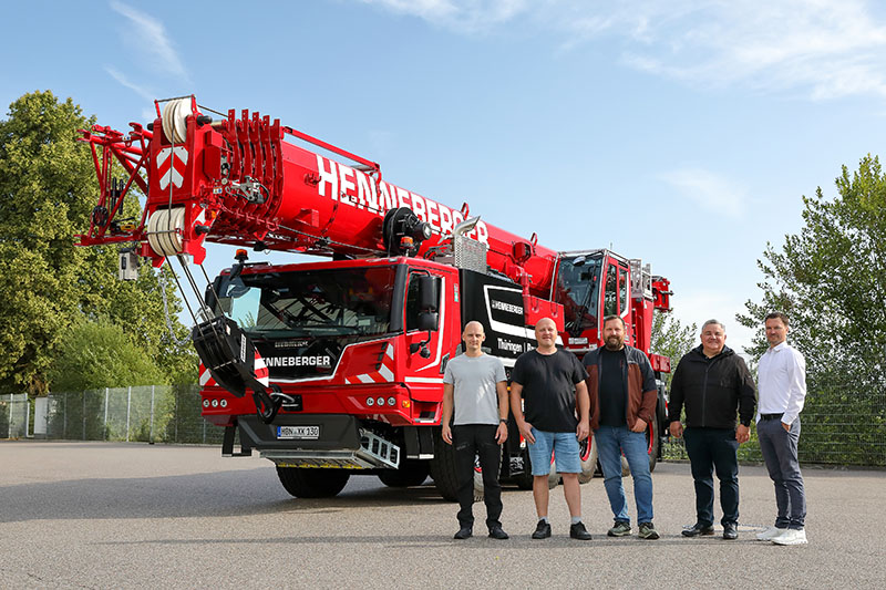 Erweiterung im Taxikran-Segment: Henneberger übernimmt Liebherr LTM 1100-5.3