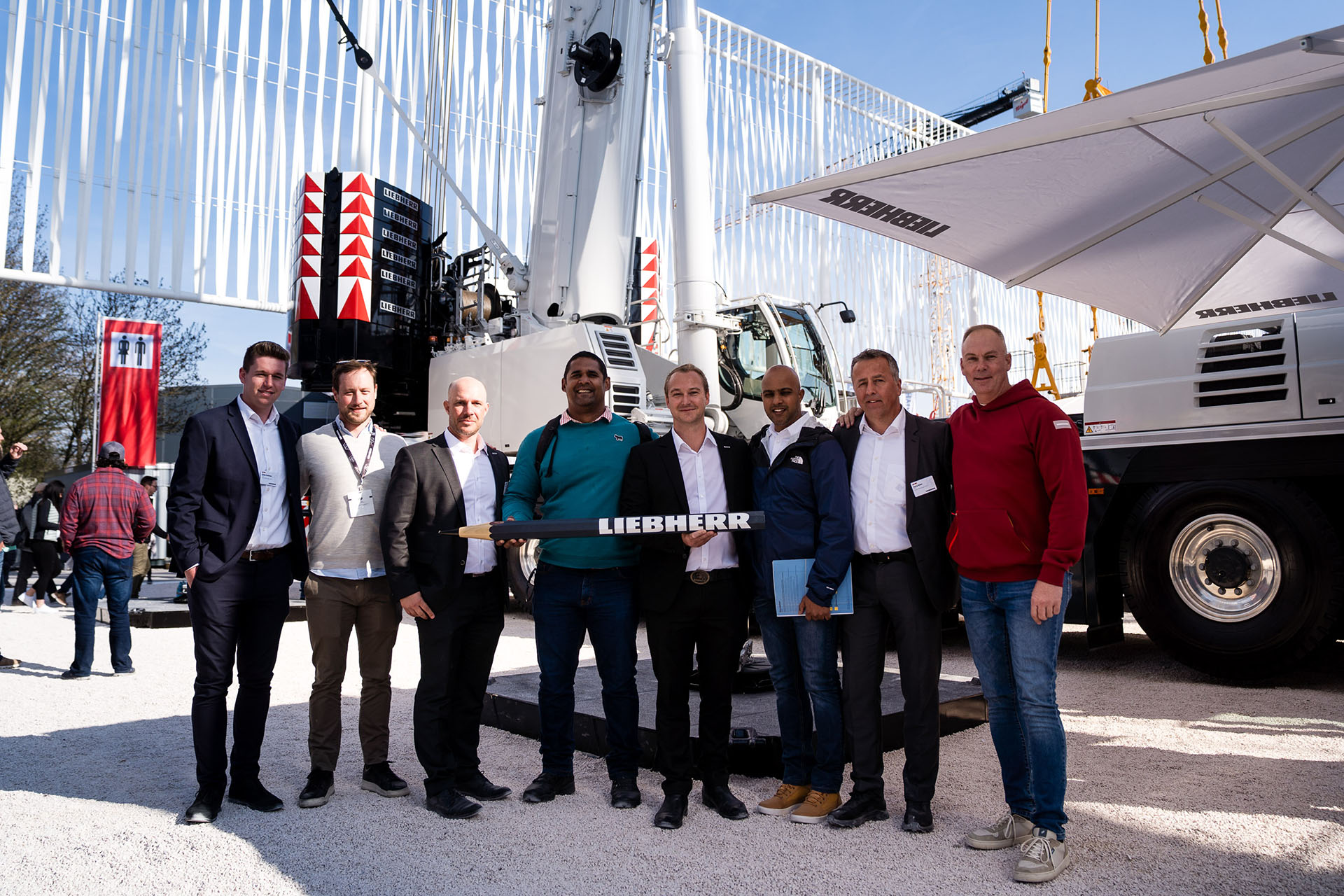 Concord Cranes takes delivery of Africa’s first Liebherr LTM 1400-6.1