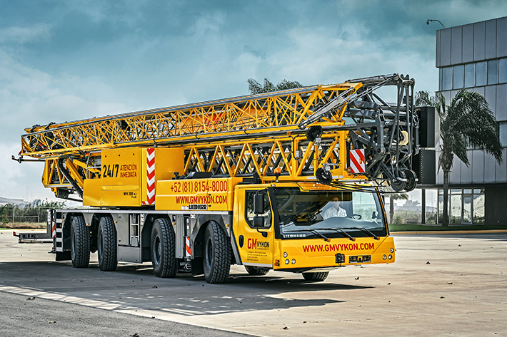 A continuing success story: Liebherr and GMVykon bring the first MK&nbsp;88-4.1 to Mexico 