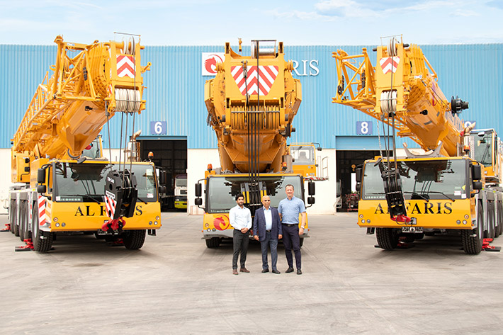 24 delivered, another 27 ordered: Al Faris grows with Liebherr mobile cranes