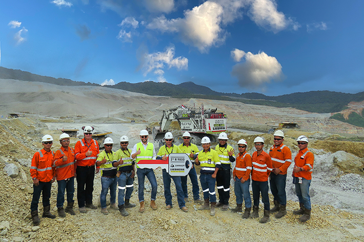 Commissioning of second giant excavator for AMMAN