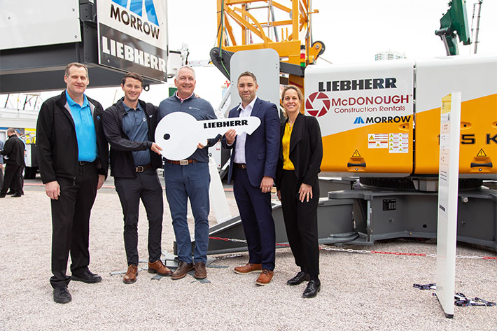 Morrow Equipment Co., LLC adds multiple 125 K tower cranes to fleet at Conexpo 2023