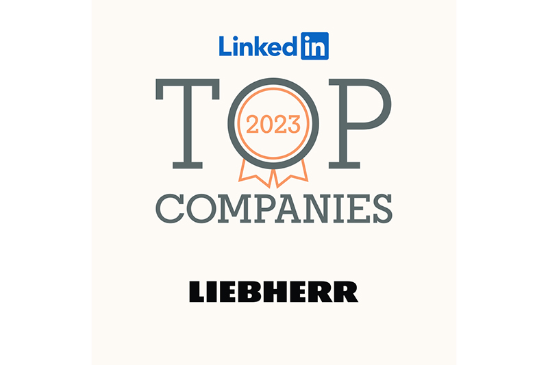 Liebherr among LinkedIn Top Companies Austria