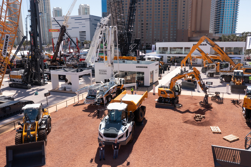 Top 5 takeaways from the Liebherr booth at Conexpo 2023