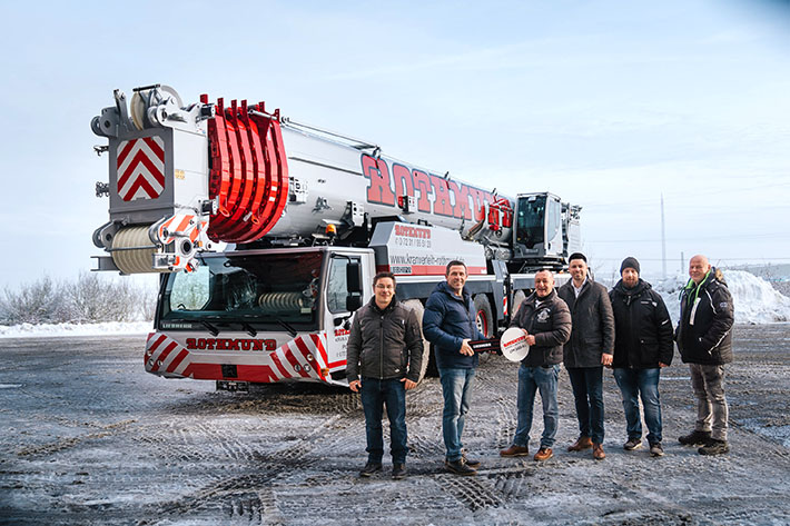 Rothmund strengthens crane fleet with Liebherr LTM&nbsp;1450-8.1