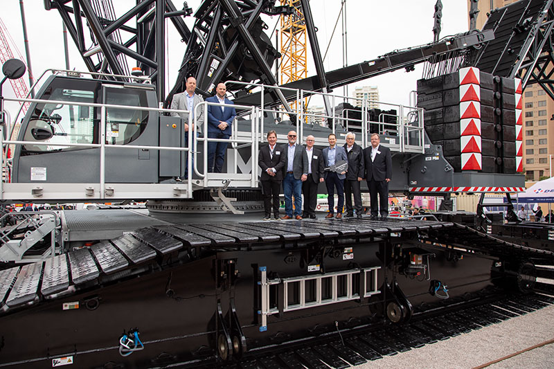 Three LR 1700-1.0 cranes for Canada – GUAY reinforces crawler crane fleet with Liebherr 700 tonne models