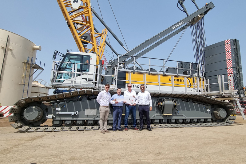 First LR&nbsp;1400&nbsp;SX in the Middle East for “The&nbsp;King&nbsp;of&nbsp;Barges”