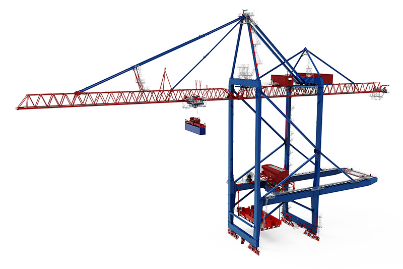Liebherr to supply three automated dual trolley ship to shore container cranes to HHLA