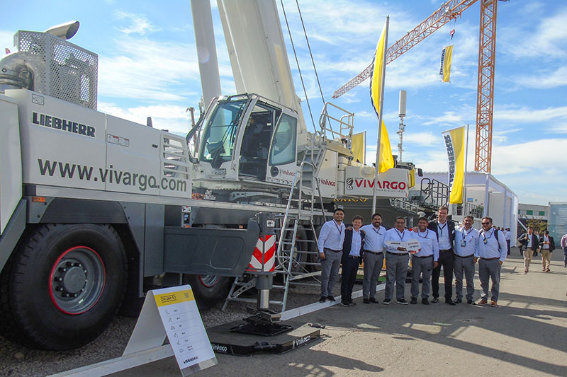 First Liebherr LTM 1150-5.3 in Chile
