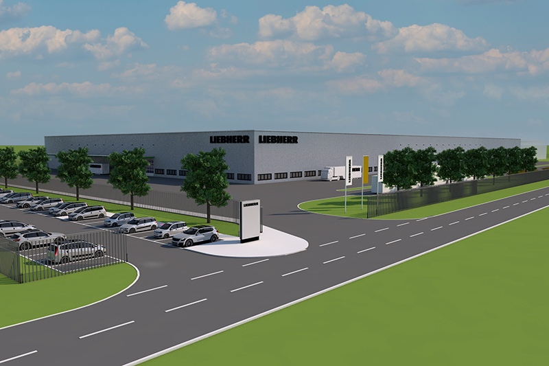 170 million euro investment: New Liebherr production site in Alsace