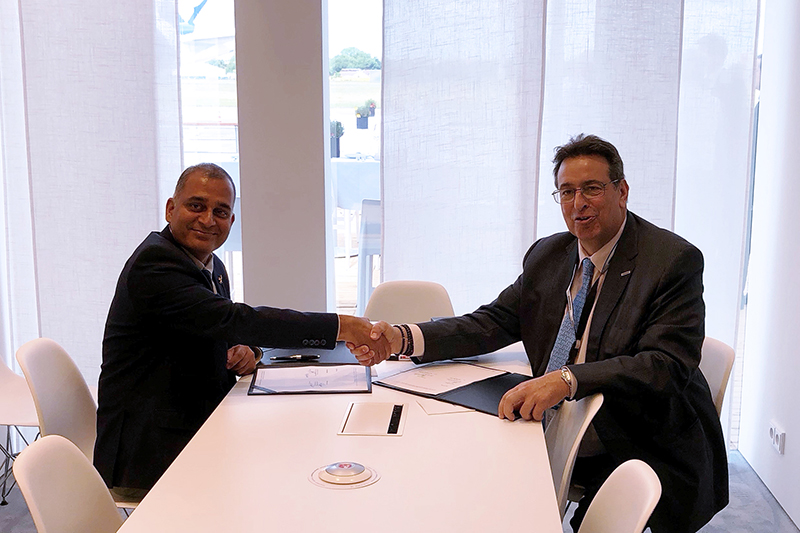 Liebherr and Bharat Forge sign Letter of Intent