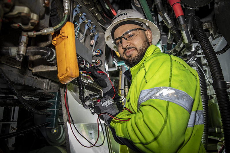 Working with Liebherr Mining: an electrifying experience