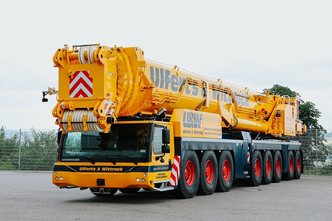 Ulferts & Wittrock adds Liebherr LTM 1650-8.1 mobile crane to its fleet
