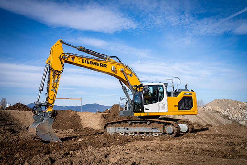 Liebherr and Leica Geosystems: Expanded range of semi-automatic machine control systems for crawler excavators 