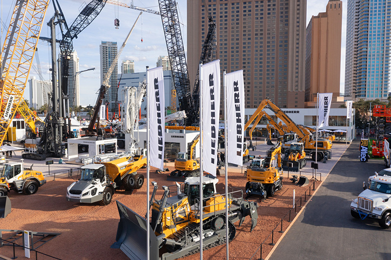 The best moments: Liebherr at Conexpo 2023
