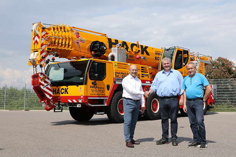 Hack expands crane fleet with Liebherr LTM 1110-5.1