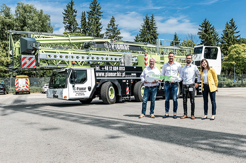 First new Liebherr mobile construction crane for Poland