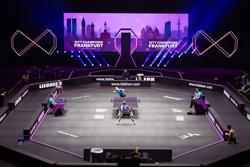 Liebherr looks back on 20 years of successful partnership with the ITTF
