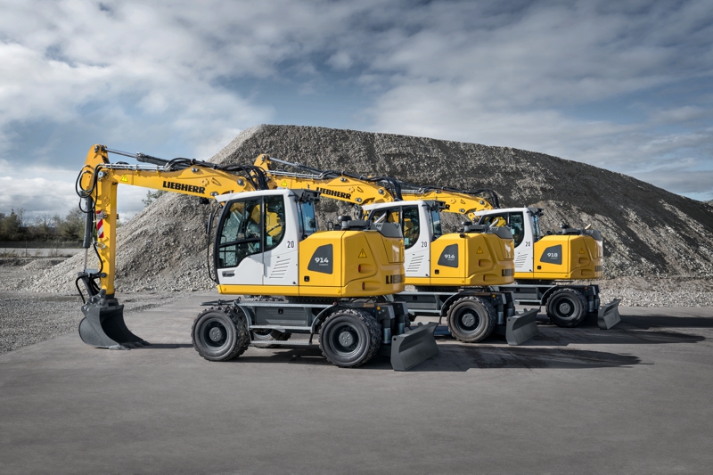 Liebherr führt ABE-Erfolgsserie mit neuen Mobilbagger-Modellen fort
