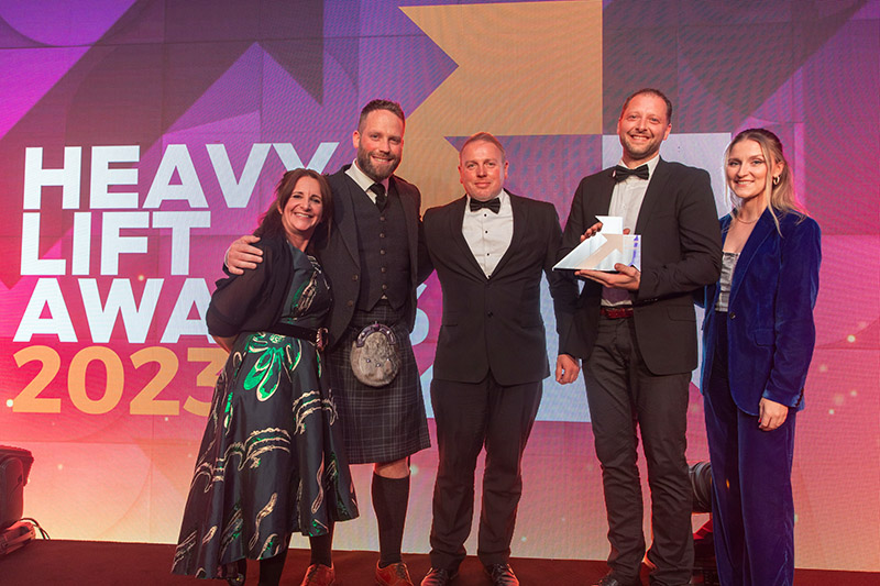 Liebherr wins Heavy Lift Award in the Innovation category