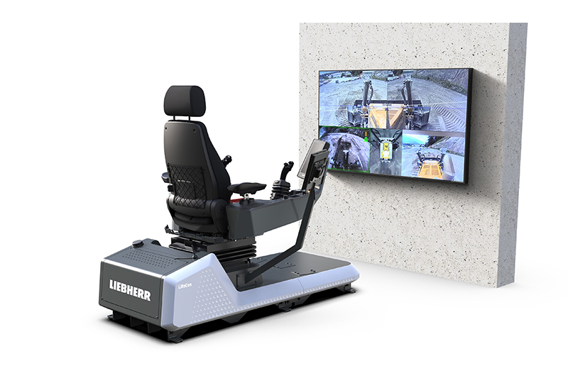 Workplace of the Future: Liebherr Remote Control for Crawler Dozers