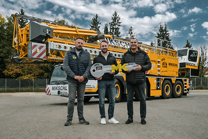 New Liebherr mobile construction crane: Mikschl Autokrane adds to existing fleet