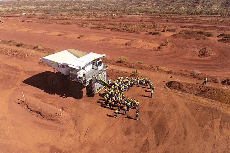 Fortescue receives first T 264 haul trucks